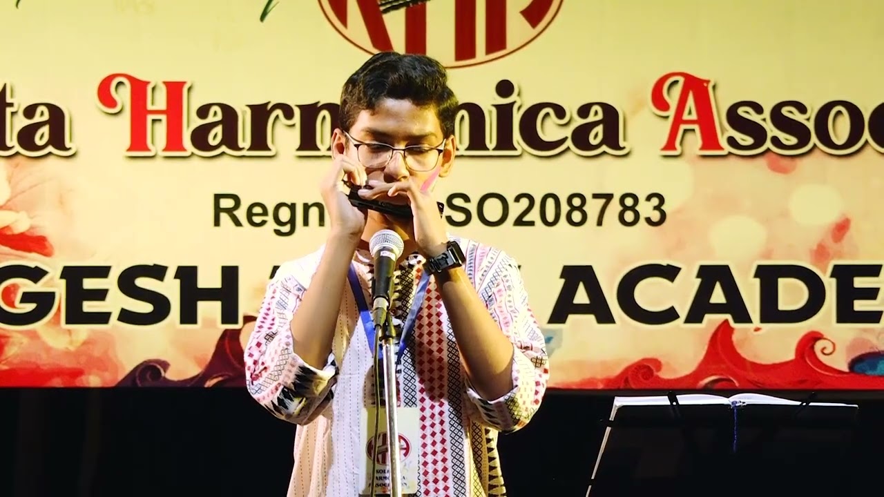 Harmonica Performance By Rangoon Student