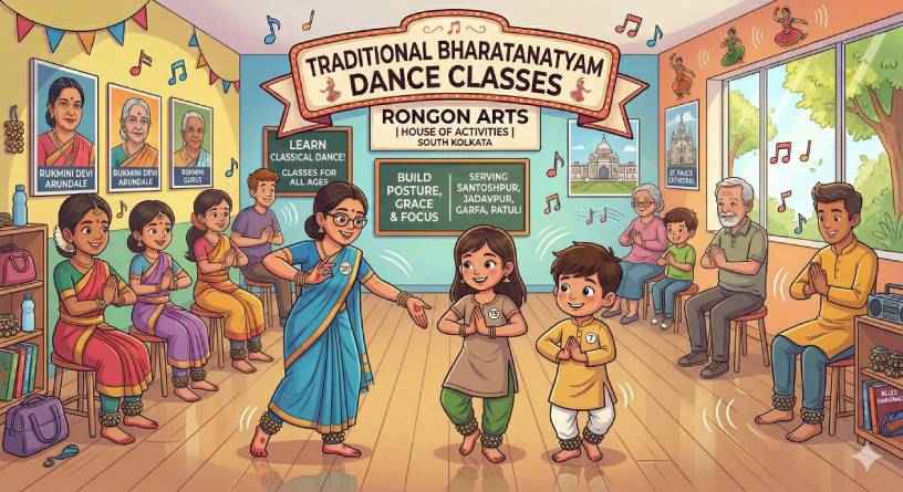 Bharatanatyam Dance Classes Rongon