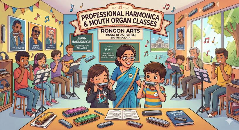 Harmonica Mouth Organ Class Rongon