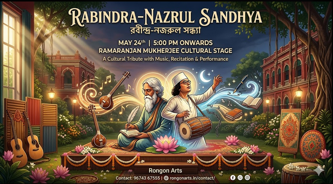 May 24th,2026 Rabindra-Nazrul Sandhya