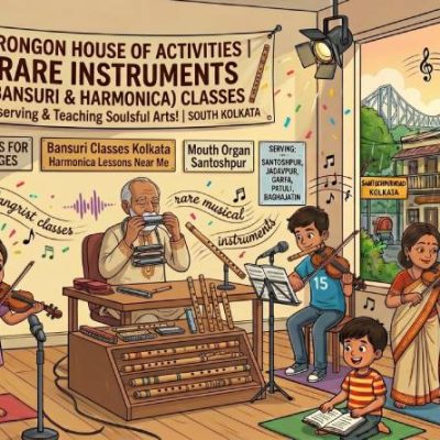 Mout organ and bansoori class Rongon South kolkata